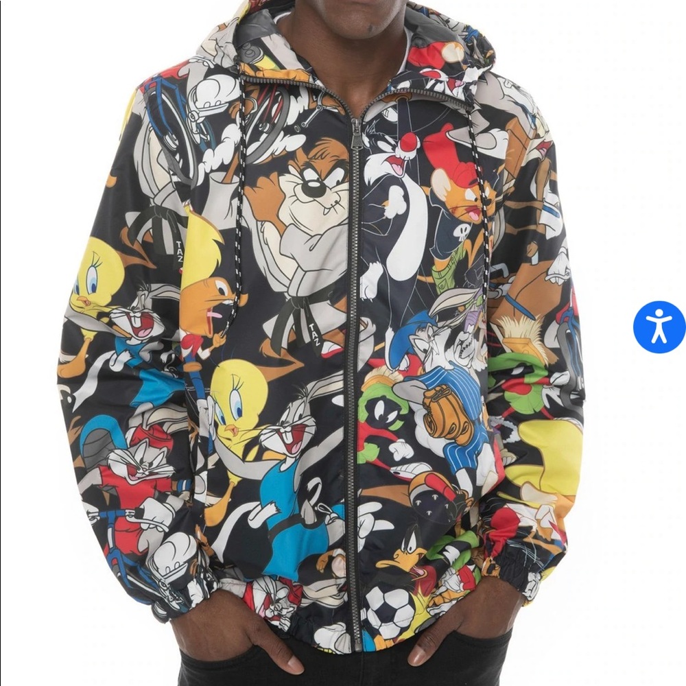 Looney tunes jacket, unisex, from members only.
